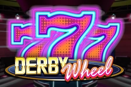 Promotional image for Derby Wheel game, representing live roulette action
